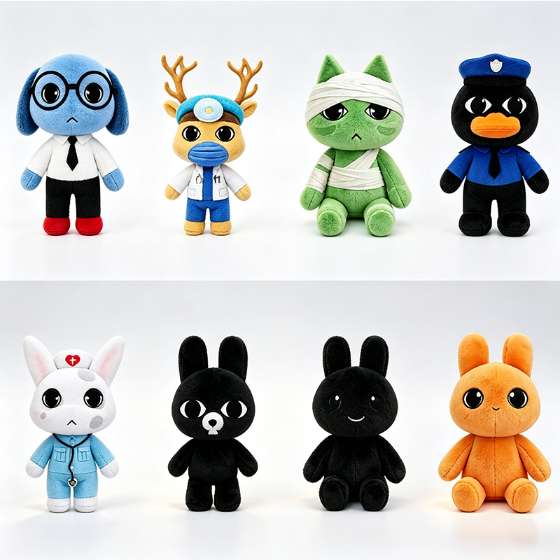 Kids Toys And Games - 新登場のホットアニマル病院ぬいぐるみホラーゲーム アニマル病院アノマリー 猫 犬 ペンギン バニー