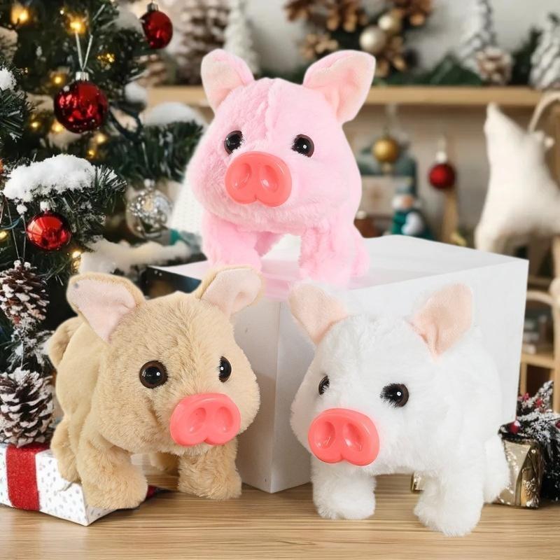 Kids Toys Easter - インタラクティブでリアルな動物型の安全な電子ぬいぐるみ、柔らかく肌に優しいロボット、スマートな音声コントロール付き、イースターの赤ちゃんや子供向け