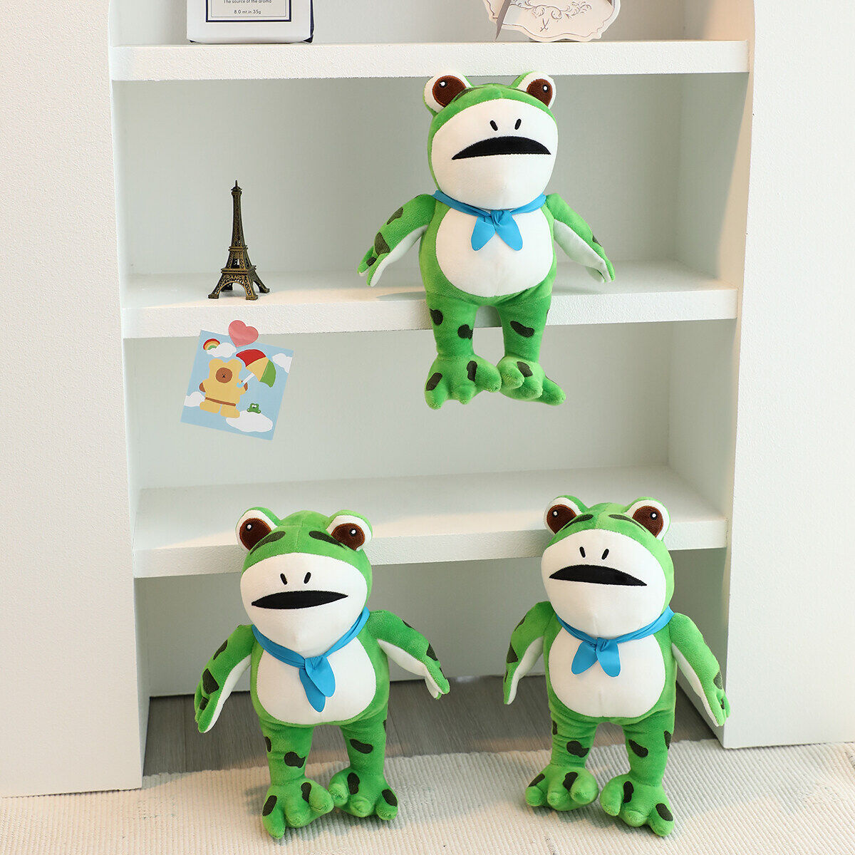 Kids Quirky Toys - カワイイカエルぬいぐるみ30cm,漫画のぬいぐるみ,お土産,ぬいぐるみ,子供の誕生日プレゼント