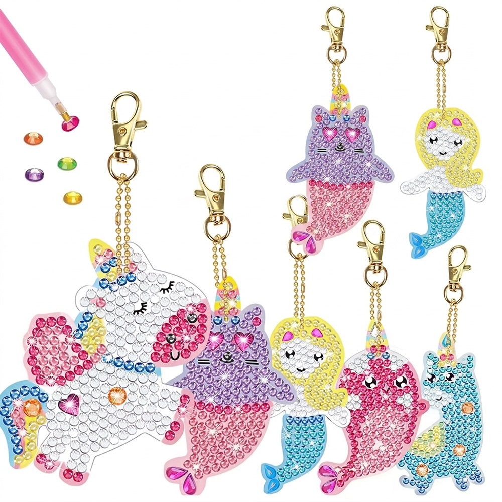 Kids Toys Easter - 5D ダイヤモンドペインティングキット DIY クラフト イースターバスケット詰め物 女の子向けギフト