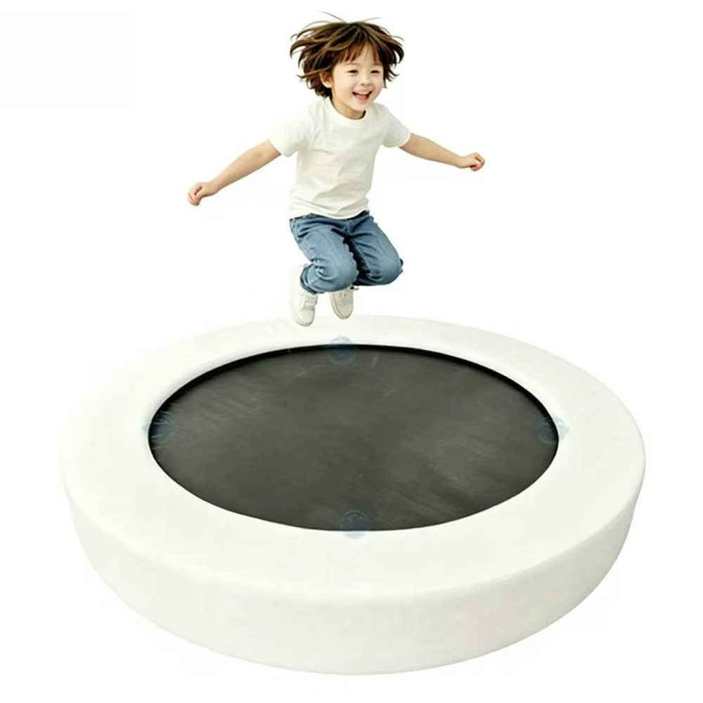 Kids Toys Rental - 丸型ソフトプレイトランポリン5フィート、子供用ジャンプ遊具（屋外）、ショッピングモール、住宅、パーティー、レンタル用遊具（アクティビティ用）