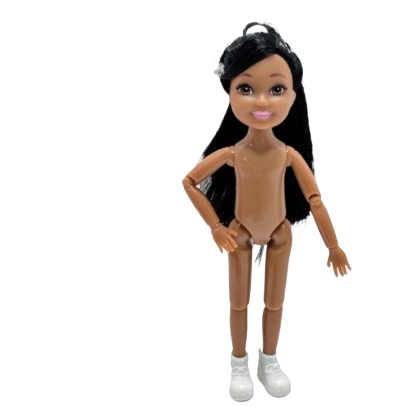 Kids Toys Under £5 - 5 インチの小さな人形タンスキン高さ 14.5 センチメートル女の子ドレスアップおもちゃ子供女の子
