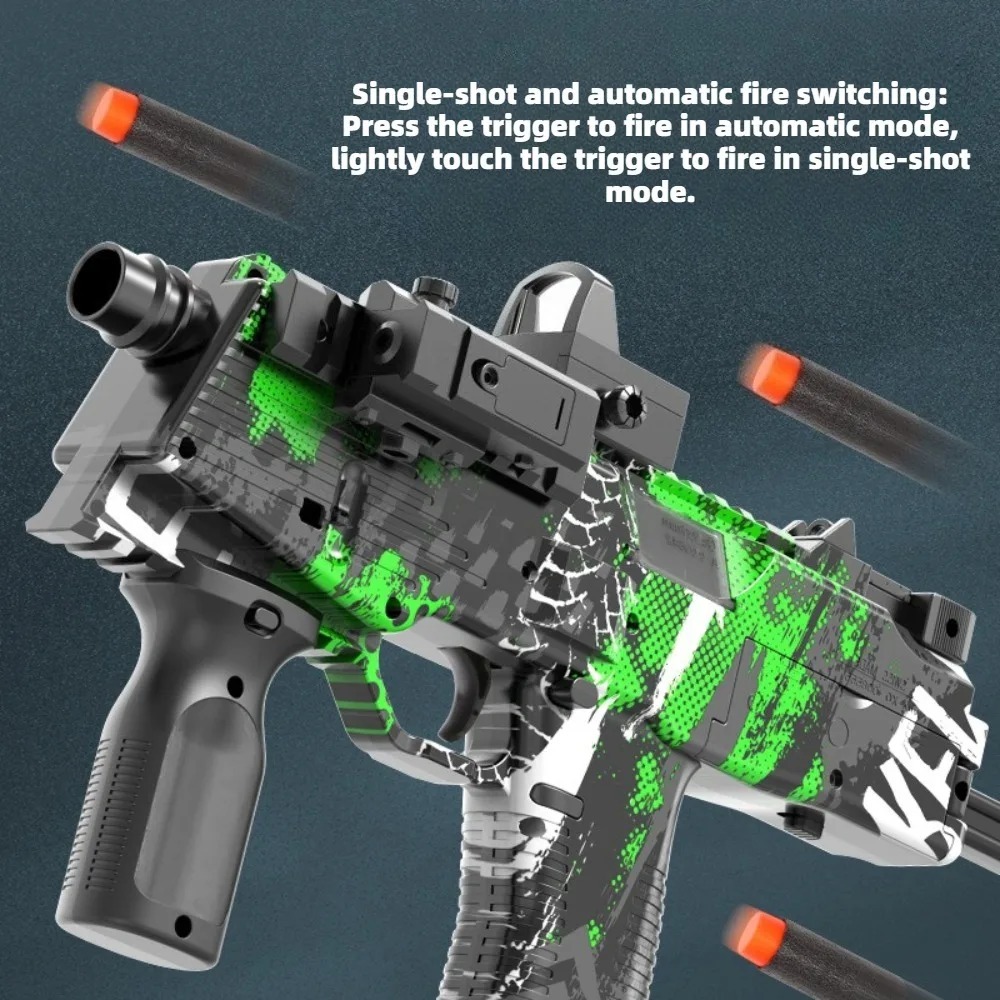 MP9電動おもちゃ銃フォームダーツブラスターEVAソフト弾丸 - Foam Dart Gun のレビューと価格