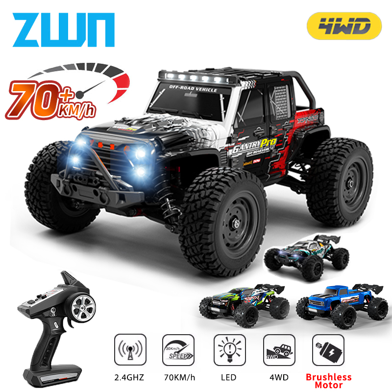 子供用LED付きラジコンカー,高速モンスタートラック玩具,4 - Kid Toys And More のレビューと価格