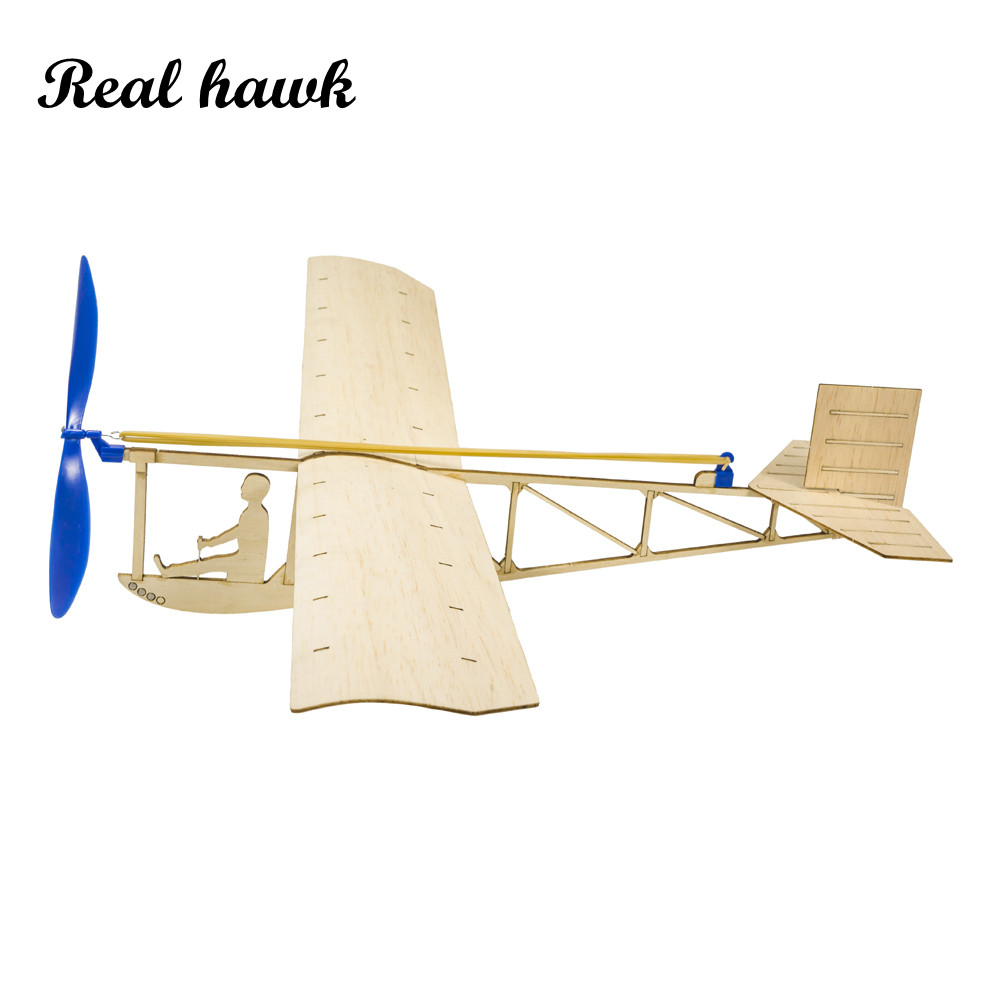 STEMゴム動力飛行機キット、子供向けDIY木製グライダーお - Kids Toys Kit のレビューと価格