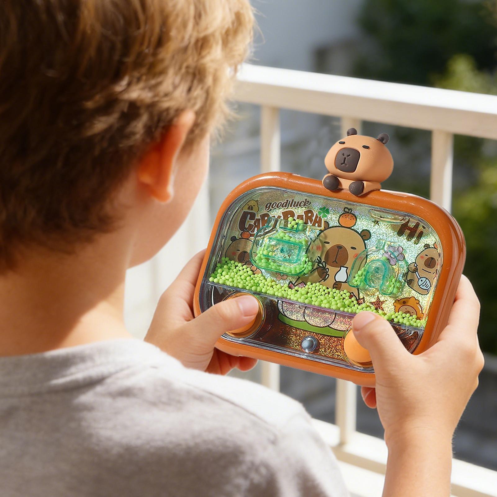 カピバラ型ハンドヘルドウォーターゲーム（LEDライト付き）、 - Kids Toys And Games のレビューと価格