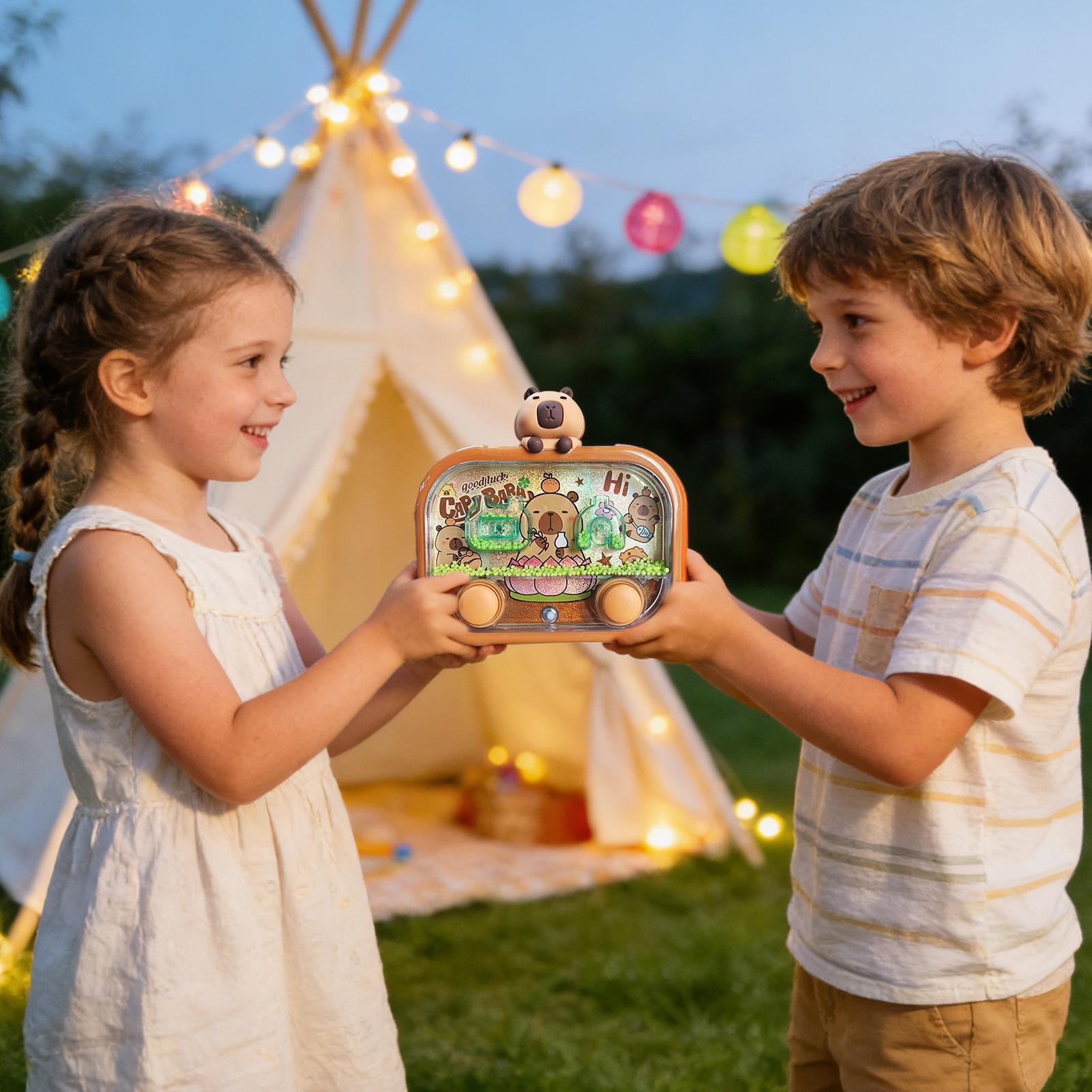 カピバラ型ハンドヘルドウォーターゲーム（LEDライト付き）、 - Kids Toys And Games のレビューと価格