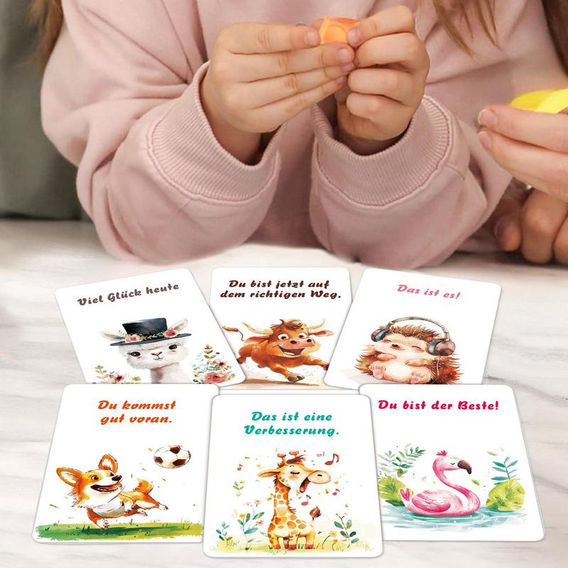 子供のためのエンパワリングカード 32 ドイツ語マインドフル - Kids Toys Quotes のレビューと価格