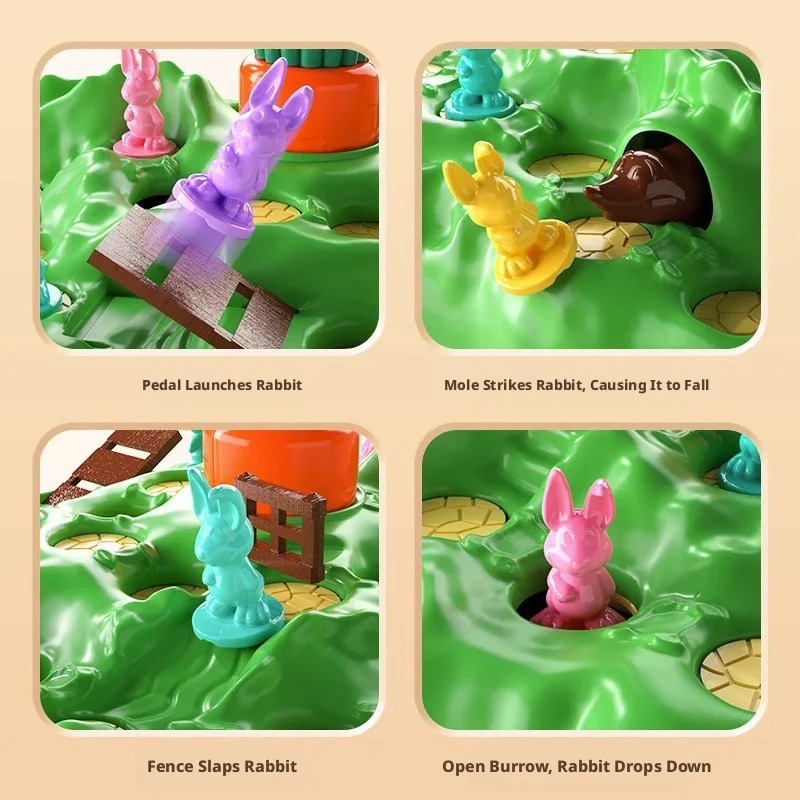 ホットセール楽しいおもちゃウサギトラップアップグレード版ボー - Kids Toys Easter のレビューと価格