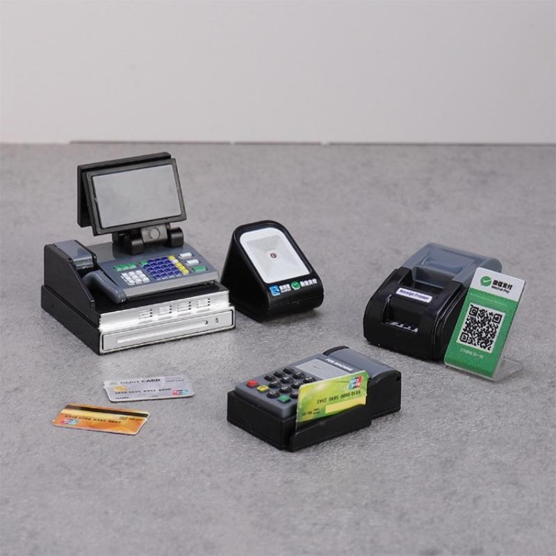 プラスチック製のコレクタブルフィギュアミニレジPOSマシン1 - Toy Cash Register のレビューと価格