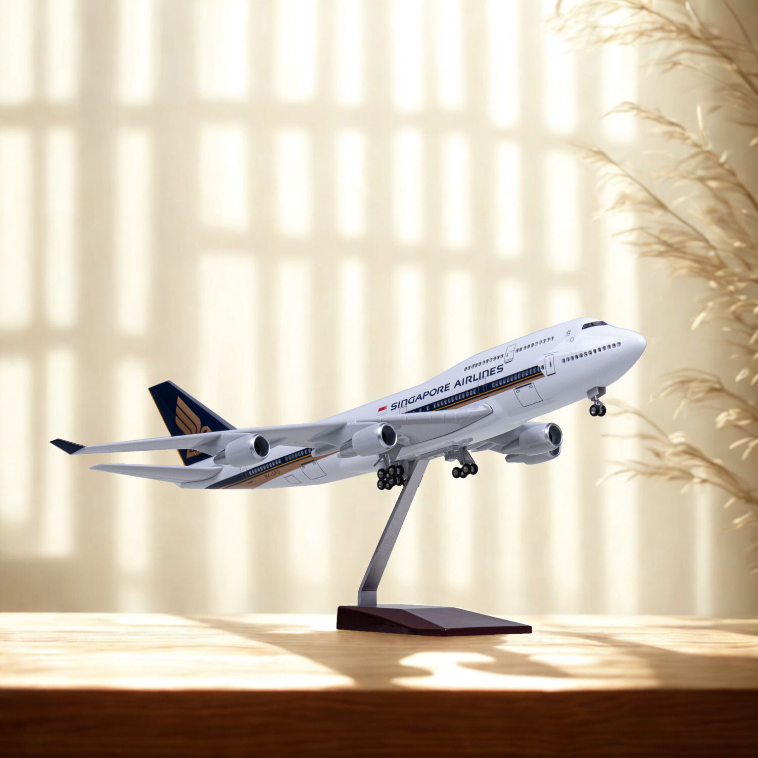 47 センチメートル B747 シンガポールモデル航空機おも - Kids Toys Singapore のレビューと価格