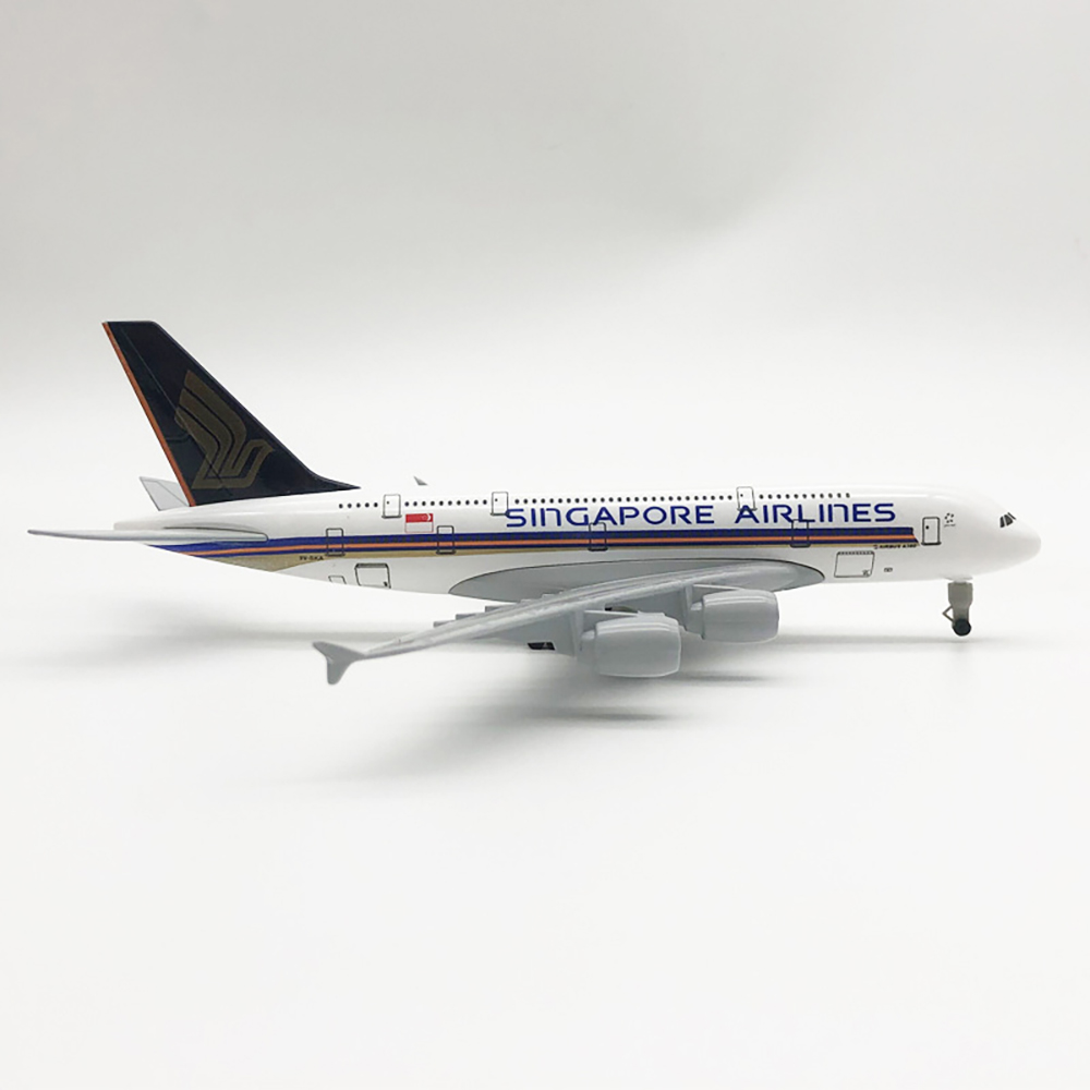18 センチメートル航空機モデルエアバス A380 シンガポ - Kids Toys Singapore のレビューと価格
