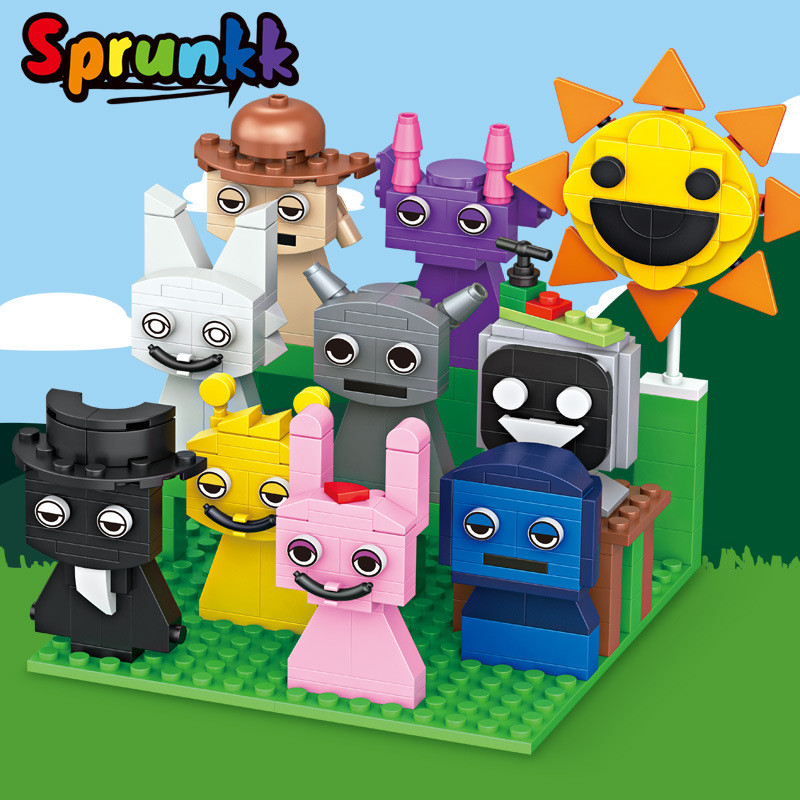 9 個 MOC フィギュアビルディングブロックセットホラーゲ - Kids Toys Easter のレビューと価格
