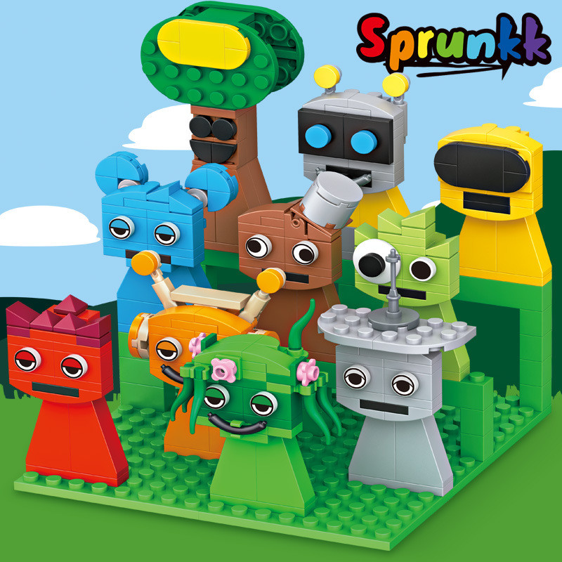 9 個 MOC フィギュアビルディングブロックセットホラーゲ - Kids Toys Easter のレビューと価格
