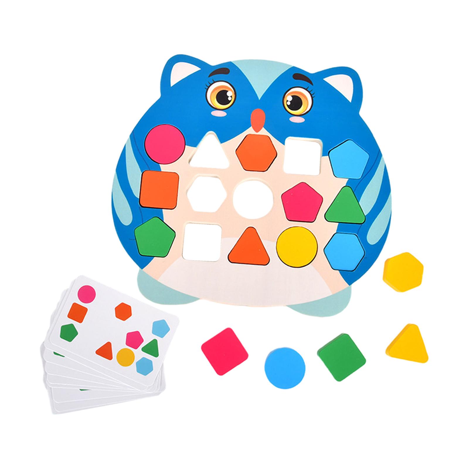 形状合わせゲーム キッズバレンタインギフト 就学前カラー形状 - Kids Toys Under £5 のレビューと価格
