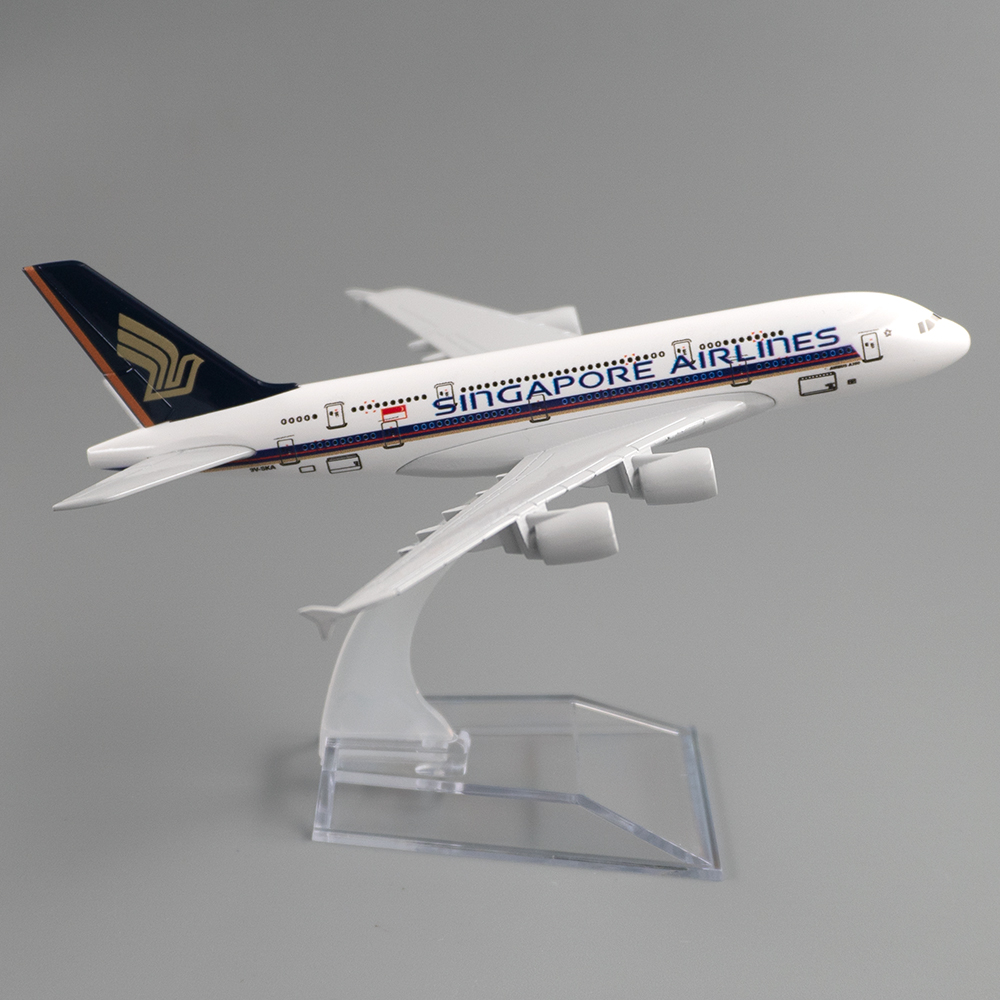 1/400 スケール航空機エアバス A380 シンガポール航 - Kids Toys Singapore のレビューと価格