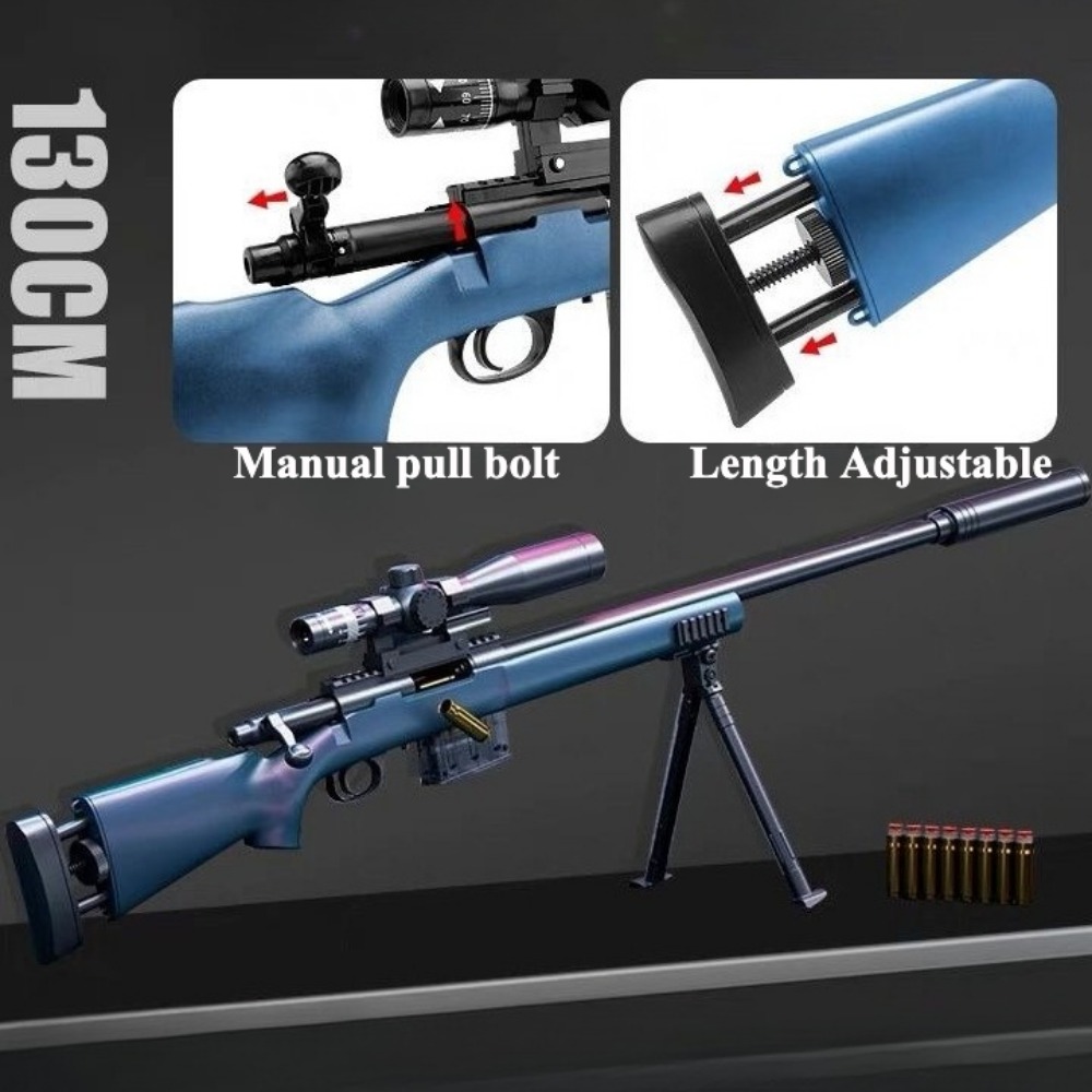 クラシックM24シミュレーションスナイパーライフル 手動装填 - Foam Dart Gun のレビューと価格