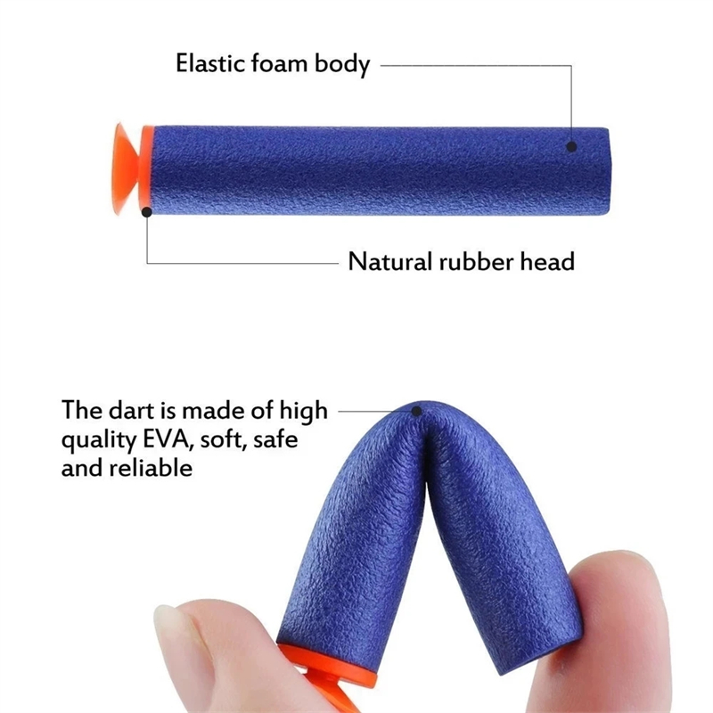 子供のおもちゃの銃のヘッドのセット,100個,nerf n- - Foam Dart Gun のレビューと価格