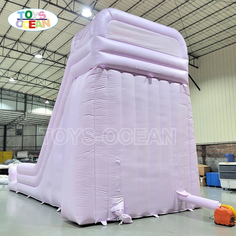 大型ホワイトPVC製インフレータブルウォータースライド、子供 - Kids Toys Rental のレビューと価格