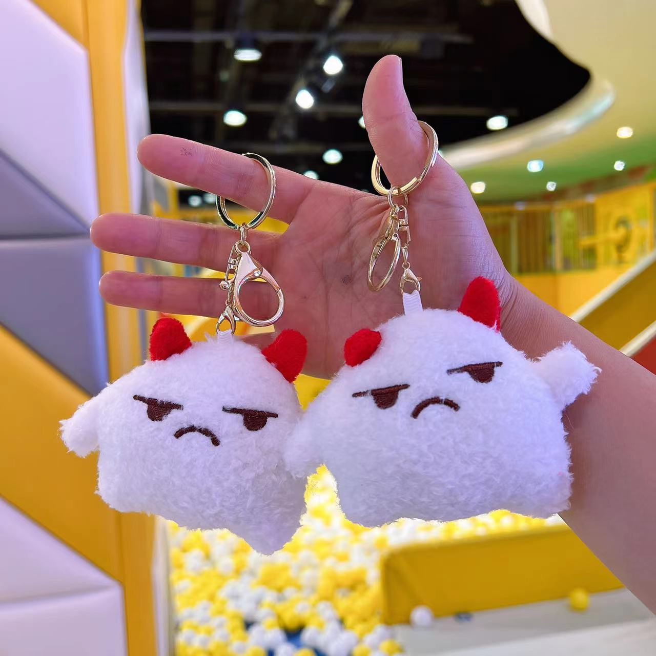 かわいい個性的な子牛のぬいぐるみキーホルダー、牛の形をしたぬ - Kids Quirky Toys のレビューと価格
