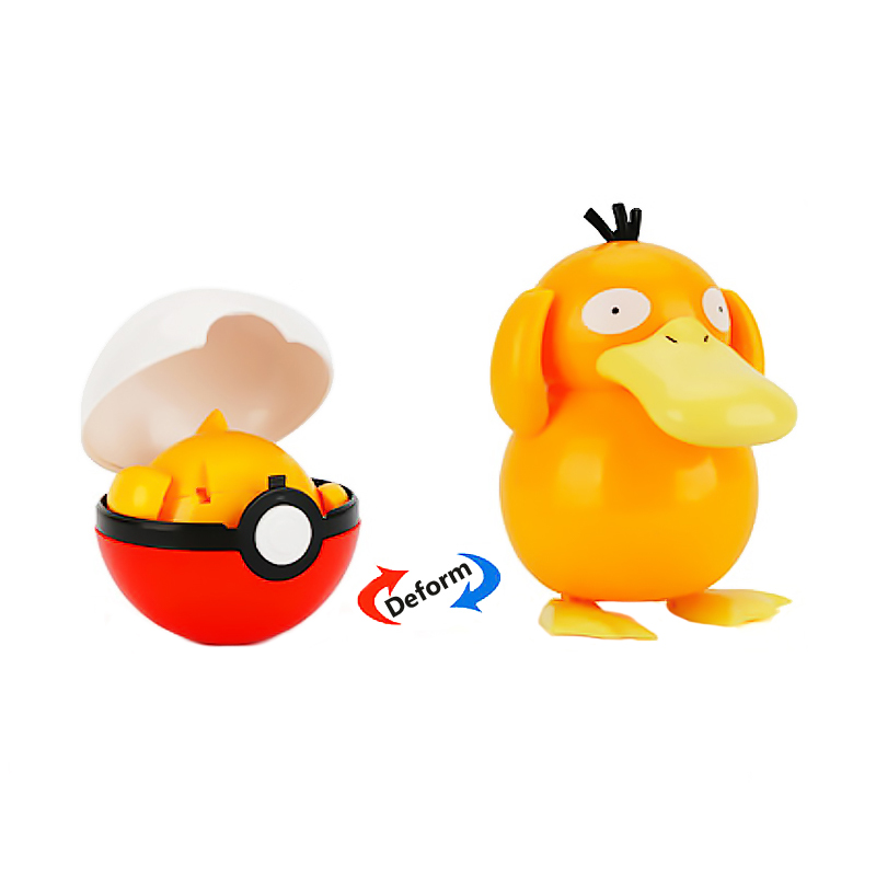新しいポケモン変形エルフボールピカチュウルナラソルガレオイー - Kids Toys Under £5 のレビューと価格