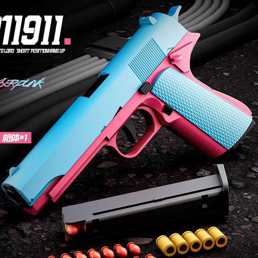 フィジェットガン ピストル ストレス解消おもちゃ銃 子供用  - Foam Dart Gun のレビューと価格