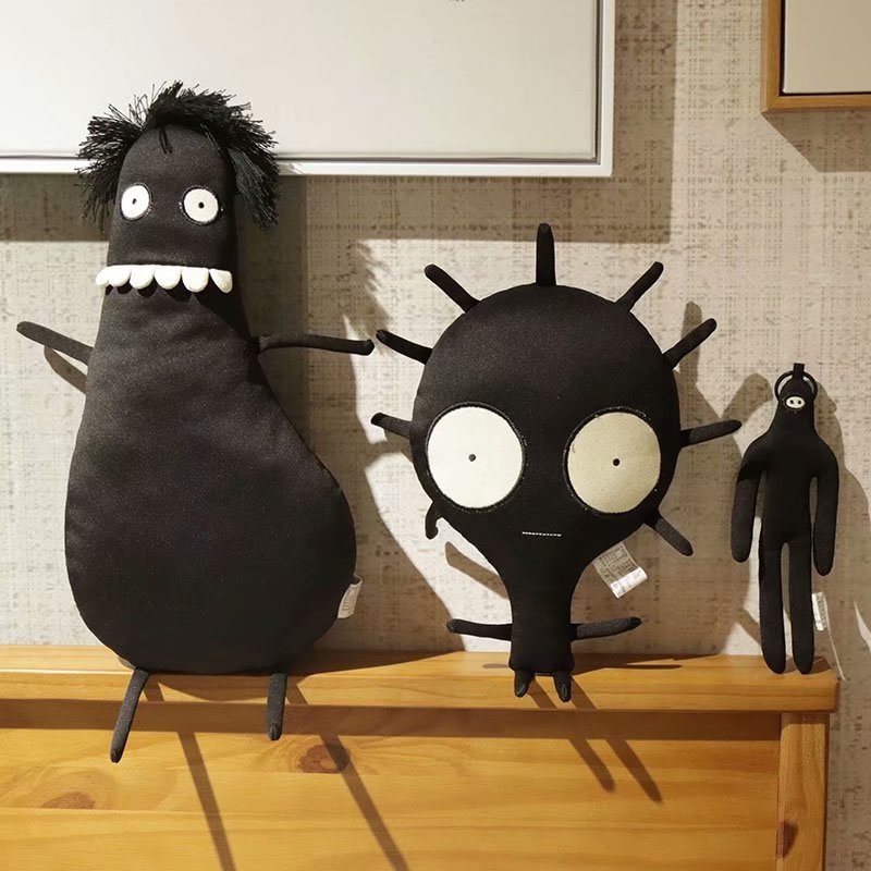 キュートでダークゴシックな個性的なぬいぐるみ、柔らかく不気味 - Kids Quirky Toys のレビューと価格