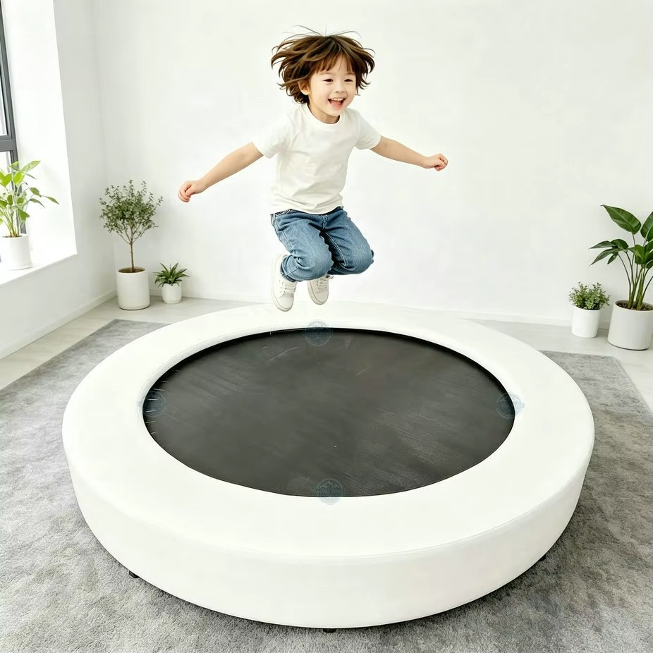 丸型ソフトプレイトランポリン5フィート、子供用ジャンプ遊具（ - Kids Toys Rental のレビューと価格