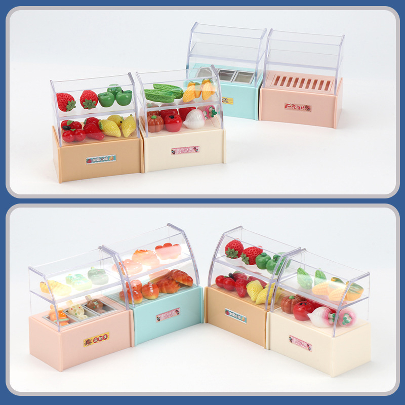 1/12 ドールハウスミニスーパーマーケットコンビニディスプ - Kids Toys Stores のレビューと価格