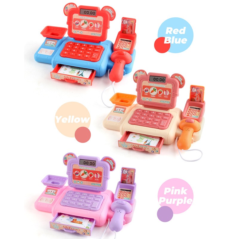 子供向けごっこ遊びスーパーマーケットレジおもちゃリアルなごっ - Toy Cash Register のレビューと価格