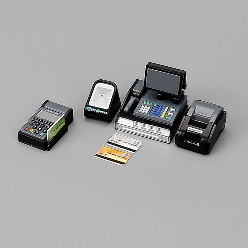 1セット：1/12スケールのドールハウス用ミニスーパーマーケ - Toy Cash Register のレビューと価格