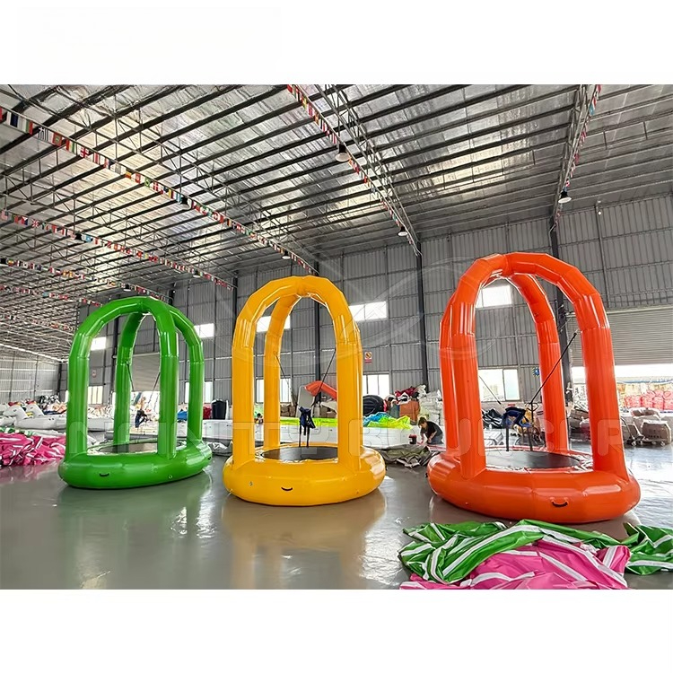 インフレータブルバンジージャンプトランポリン、シングルジャン - Kids Toys Rental のレビューと価格