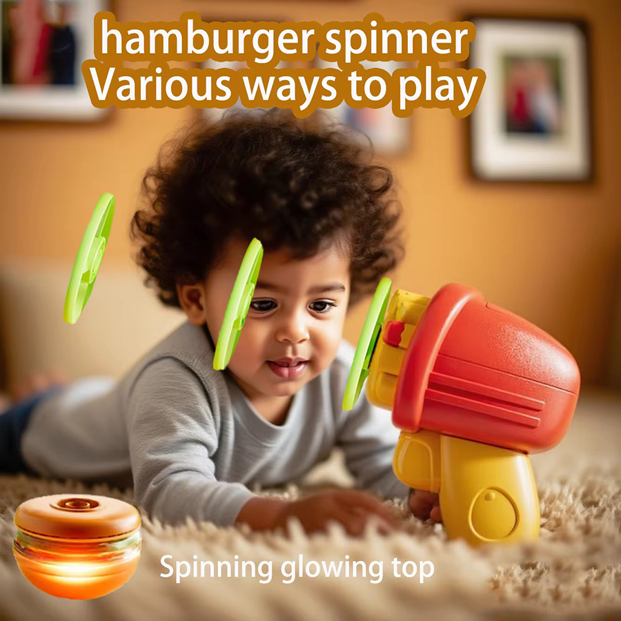 夏用フライングディスクソーサー ジャイロランチャー ライト付 - Kids Toys Under £5 のレビューと価格