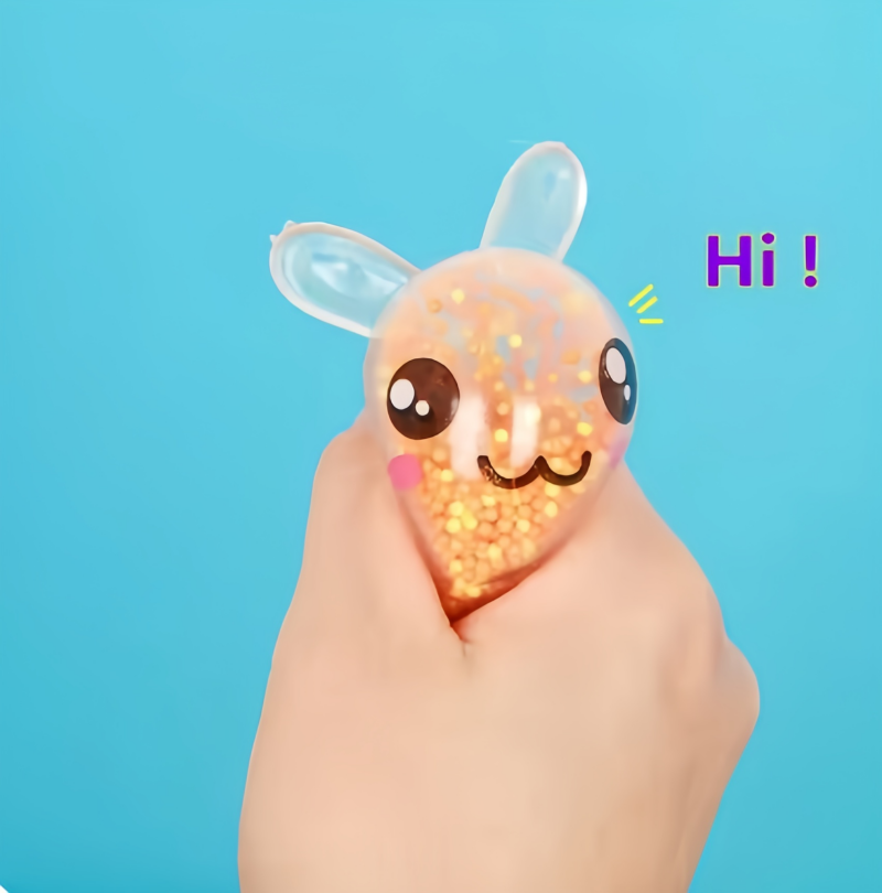 3個入り スクイーズバニー ストレスボール ライト付き スト - Kids Toys Easter のレビューと価格