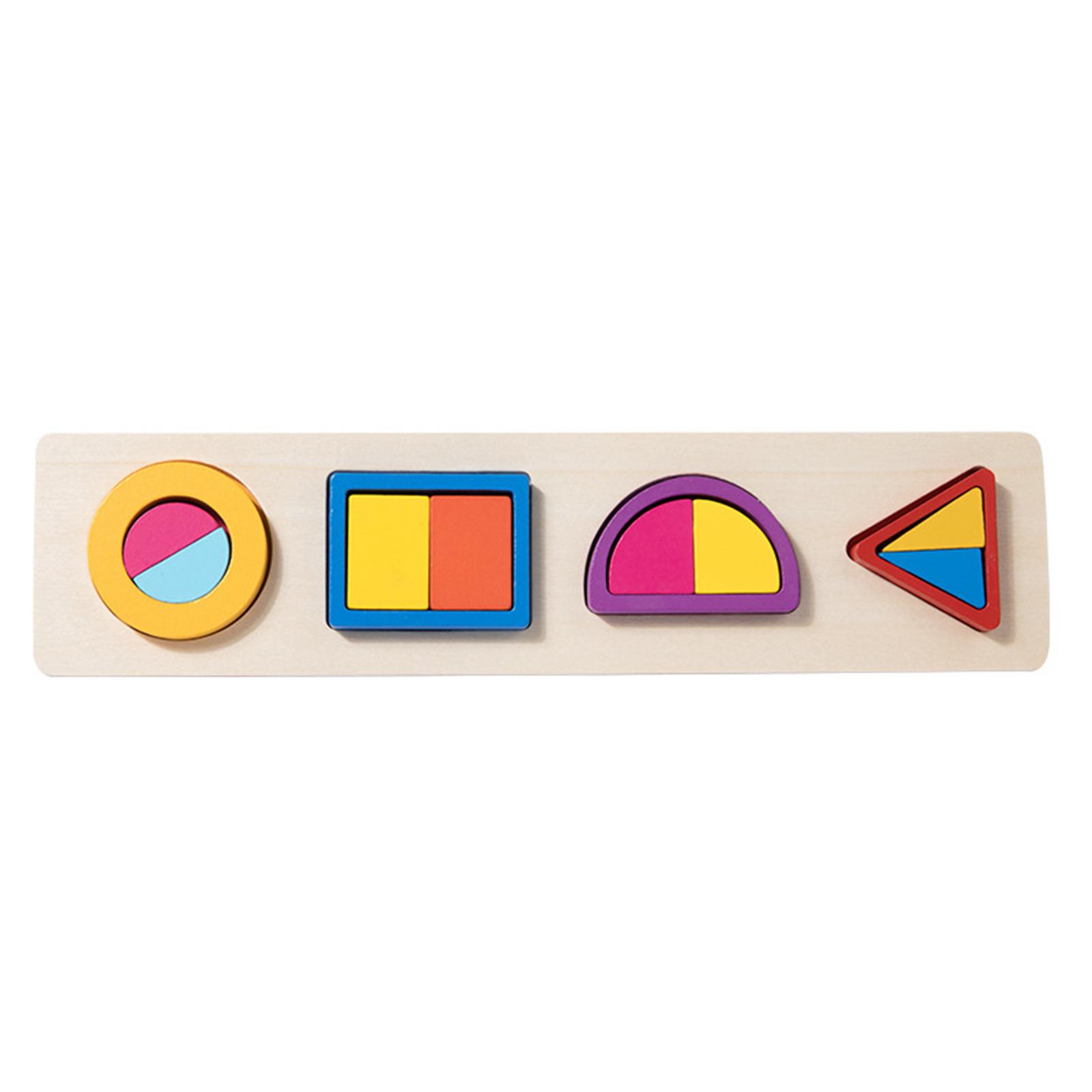 木製カラーシェイプソートおもちゃ 就学前学習学習パズルおもち - Kids Toys Under £5 のレビューと価格