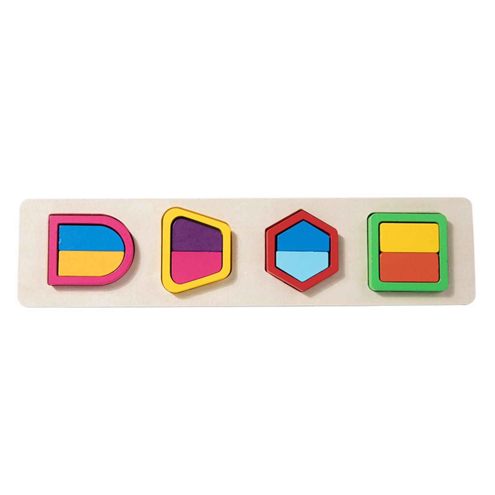 木製カラーシェイプソートおもちゃ 就学前学習学習パズルおもち - Kids Toys Under £5 のレビューと価格
