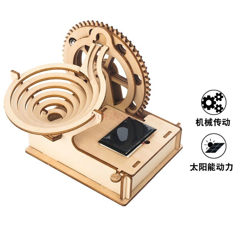 子供用ソーラー木製マーブルラン 8-12 - 木製 3D パ - Marble Run Set のレビューと価格