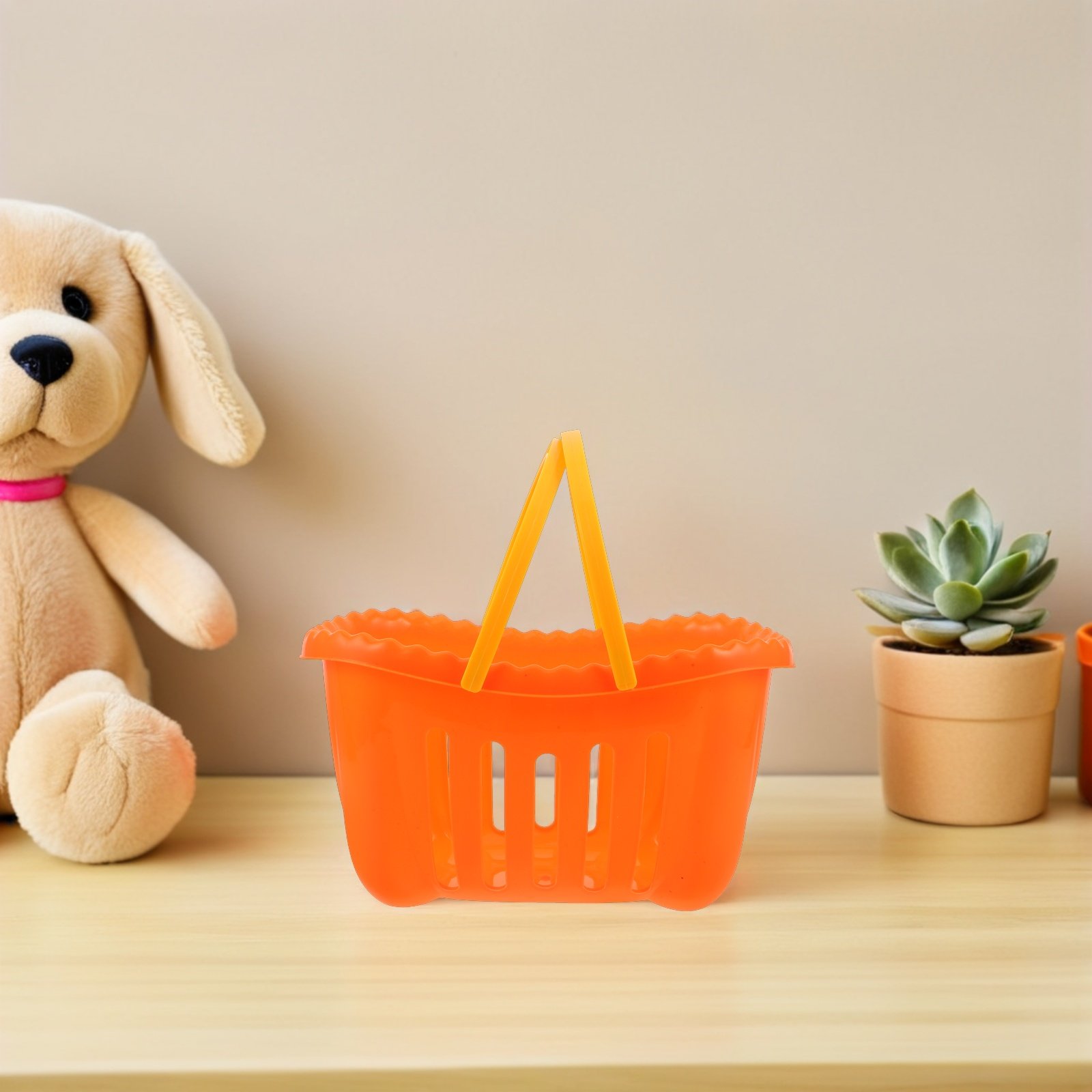 4個入り、子供用ごっこ遊びバスケット。小さくて丈夫なプラスチ - Kids Toys Stores のレビューと価格