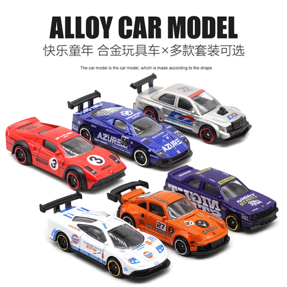 6個セット 合金製レトロレーシングカーセット ヴィンテージフ - Kids Toys Amazon のレビューと価格