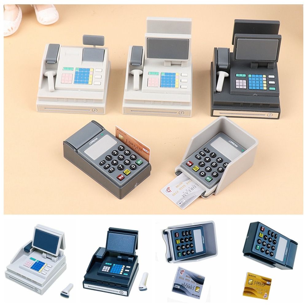ミニチュアレジ,日曜大工,ドールハウス,スーパーマーケット, - Toy Cash Register のレビューと価格